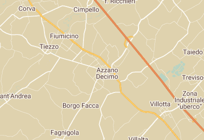 Mappa di Azzano Decimo - Corso PLE
