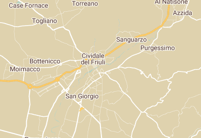 Mappa di Cividale del Friuli - Corso PLE
