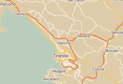 Mappa di Trieste - formazione sicurezza lavoro